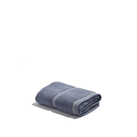 Piglet in Bed Plain Cotton Towel - Size Face Towel Blue - thumbnail 1