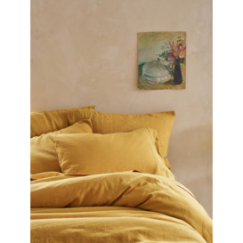 Piglet in Bed Linen Duvet Cover - Size Super King Yellow - thumbnail 1