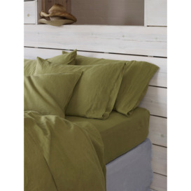 Piglet in Bed Linen Pillowcases (pair) - Size Standard Green