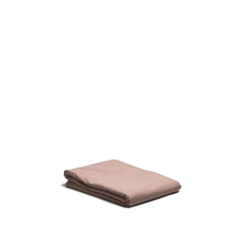 Piglet in Bed Plain Cotton Flat Sheet - Size Double Pink - thumbnail 2
