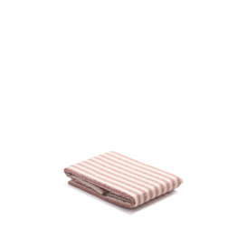 Piglet in Bed Seersucker Cotton Duvet Cover - Size Double Pink - thumbnail 2