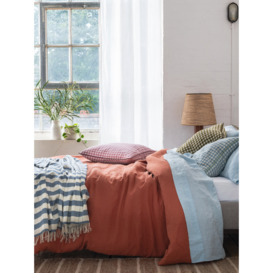 Piglet in Bed Merino Wool Blanket - Size 140x220cm Blue - thumbnail 2
