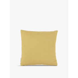 Bramblecrest Yellow Square Scatter Cushion