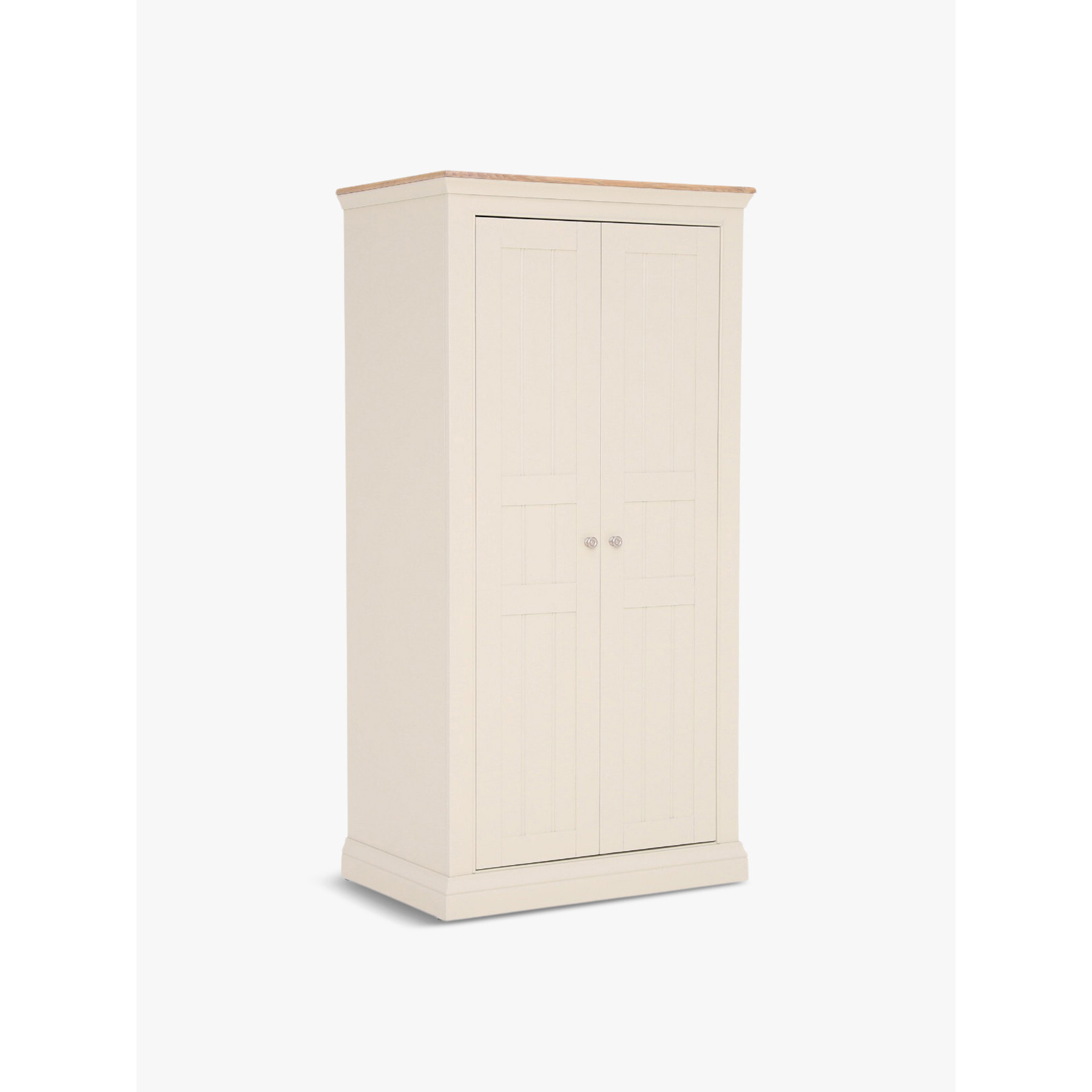 Barker and Stonehouse Staithes Wardrobe, Oak and Ecru Neutral - image 1