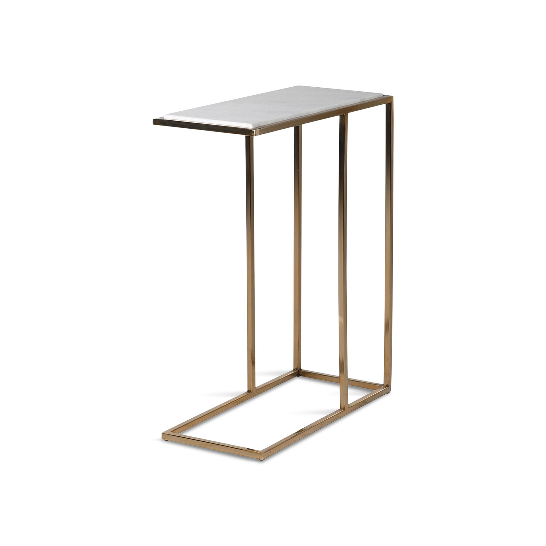CHAIRS LTD OCCASIONAL  Large Gold curved console table
