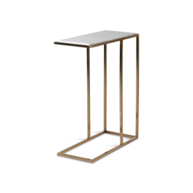 CHAIRS LTD OCCASIONAL  Large Gold curved console table