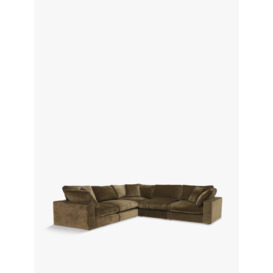 Barker and Stonehouse Artenis Modular 3+2 Corner Sofa - Size 5 seater Green