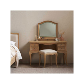 Barker and Stonehouse Cecile Light Wood French Style Dressing Table Neutral - thumbnail 2