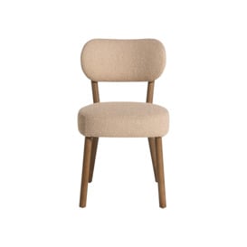 Barker and Stonehouse Dove Neutral Boucle Dining Chair