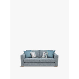 Barker and Stonehouse Fontella Medium Sofa, Foam Interiors - Size 3 seater Blue