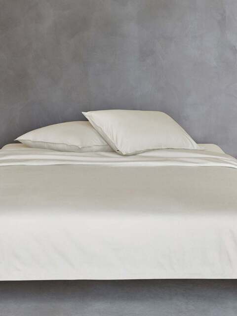Boss Home Be Boss Fitted Sheet in Moon, Cotton, Size King - image 1