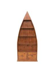 Barker and Stonehouse Villiers Reclaimed Wood Boat Bookcase in Reclaimed Pine - thumbnail 2