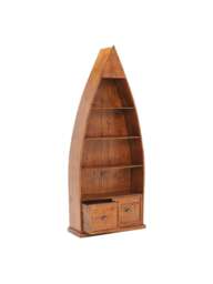 Barker and Stonehouse Villiers Reclaimed Wood Boat Bookcase in Reclaimed Pine - thumbnail 3