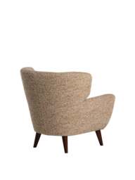 Barker and Stonehouse Wray Fabric Armchair in Grey - thumbnail 3