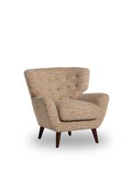 Barker and Stonehouse Wray Fabric Armchair in Grey