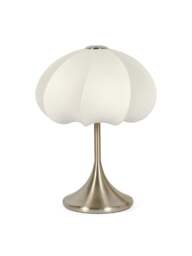 Heal's Malmo Touch Table Lamp Steel in White - thumbnail 1