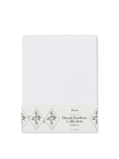 Fenwick at Home Brook Duvet Cover in White, Size Double