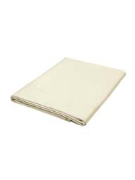 Bedeck of Belfast Fine Linens 400 Thread Count Sateen Plain Dye Cover Set White in Chalk, Cotton, Size King - thumbnail 4