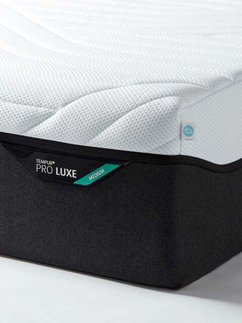 Barker and Stonehouse Pro Luxe Super King Smartcool Technology Mattress Medium in White