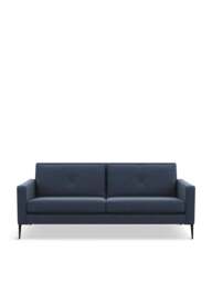 Heal's Brunel 3 Seater Boucle Indigo in Blue, Polyester, Size 195x90x79