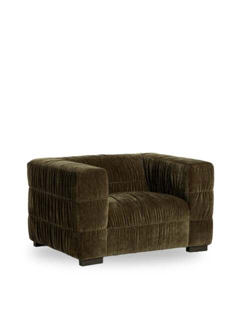 Barker and Stonehouse Vercelli Armchair in Green - image 1