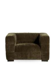 Barker and Stonehouse Vercelli Armchair in Green - thumbnail 2