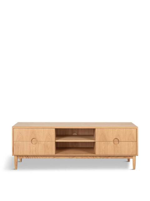 Heal's Amira Av Unit in Oak, Size 55x160x45 - image 1