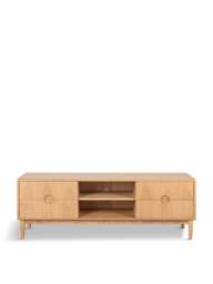 Heal's Amira Av Unit in Oak, Size 55x160x45