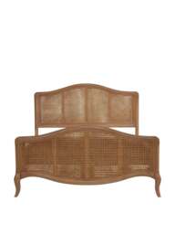 Barker and Stonehouse Cecile Brown Rattan And Wood French Style King Bed F in Neutral - thumbnail 3