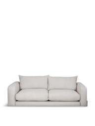 Heal's Nuvola 4-Seater Sofa Chunky Bouclé Ecru in Cream, Size 234x104x87