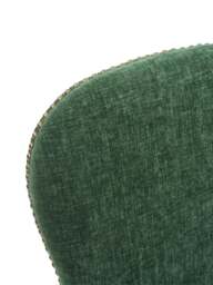 Barker and Stonehouse Gable Green Fabric Dining Chair With Light Legs in Neutral - thumbnail 3