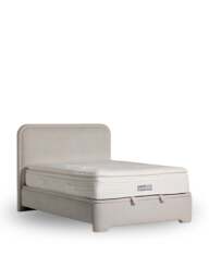 Barker and Stonehouse Tilbury Fabric Ottoman Bed Frame Super King in Neutral
