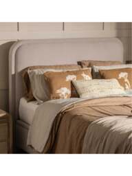 Barker and Stonehouse Tilbury Fabric Ottoman Bed Frame Super King in Neutral - thumbnail 2