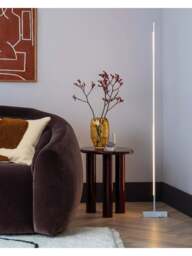 Heal's Saber Led Floor Lamp Glossy in White, Size 140x2x2 - thumbnail 3