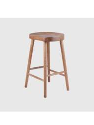 Barker and Stonehouse Colmar Ash Wood Counter Stool in Brown - thumbnail 4