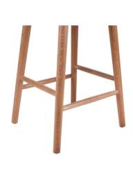Barker and Stonehouse Colmar Ash Wood Counter Stool in Brown - thumbnail 3