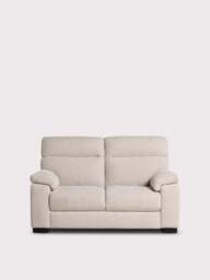 Barker and Stonehouse Clark Cream Fabric 2 Seater Sofa in Neutral - thumbnail 2