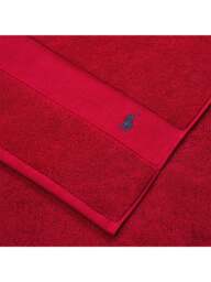 Ralph Lauren Home Polo Player Bath Towel Red in Red 2000, Cotton - thumbnail 3