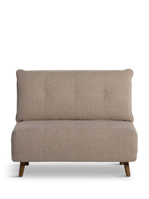 Barker and Stonehouse Ralf Beige Fabric Sofa Bed in Neutral - image 1