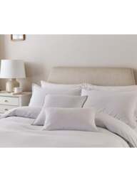 Murmur Florin Cover Set in Linen, Cotton/Linen, Size Double - thumbnail 2