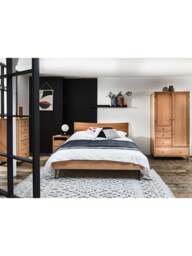 Heal's Brunel Double Wardrobe Oak in Brown, Size 100x55x176 - thumbnail 3