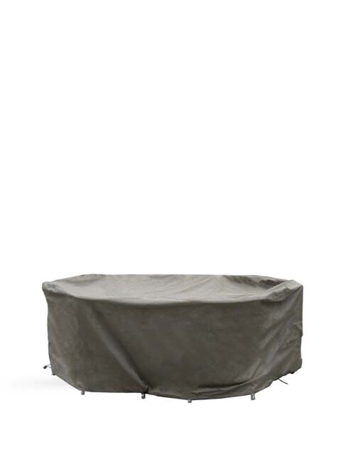 Bramblecrest Rectangle Dining Set Cover Green in Khaki, Size 166x95cm