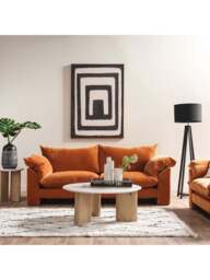Barker and Stonehouse Fuji Coffee Table in Brown - thumbnail 2