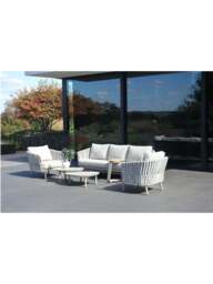 4 Seasons Outdoor Eva Outdoor 5-Seater Lounge Set With Monroe Coffee Tables - thumbnail 3