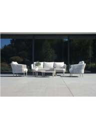 4 Seasons Outdoor Eva Outdoor 5-Seater Lounge Set With Monroe Coffee Tables - thumbnail 2