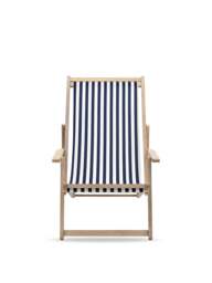 Gallery Creta Deck Chair Stripe in navy