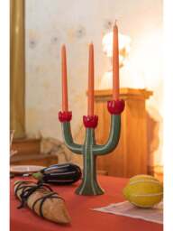 Laetitia Rouget Khaki Tulip Candleholder - thumbnail 2