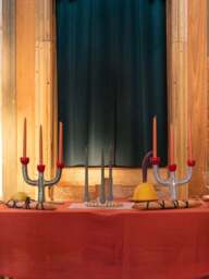 Laetitia Rouget Khaki Tulip Candleholder - thumbnail 3