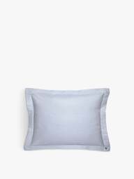 Ralph Lauren Home Oxford Pillowcase in Blue, Cotton/Linen, Size Standard