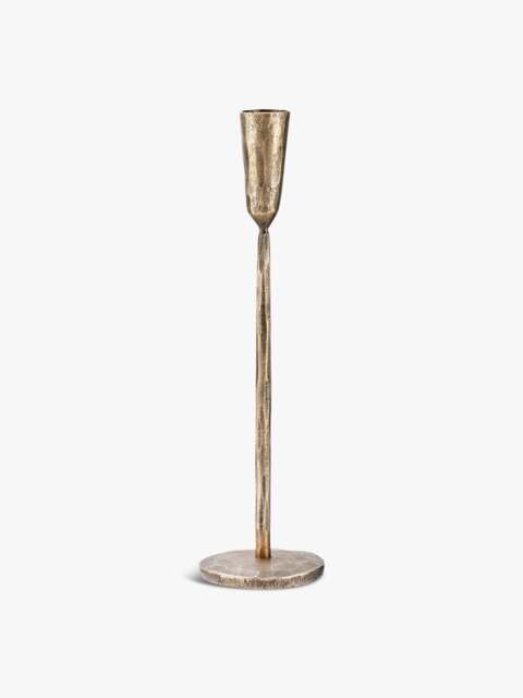 Nkuku Mbata Medium Brass Candlestick in Antique Brass - image 1